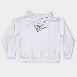 origami crane Kids Hoodie